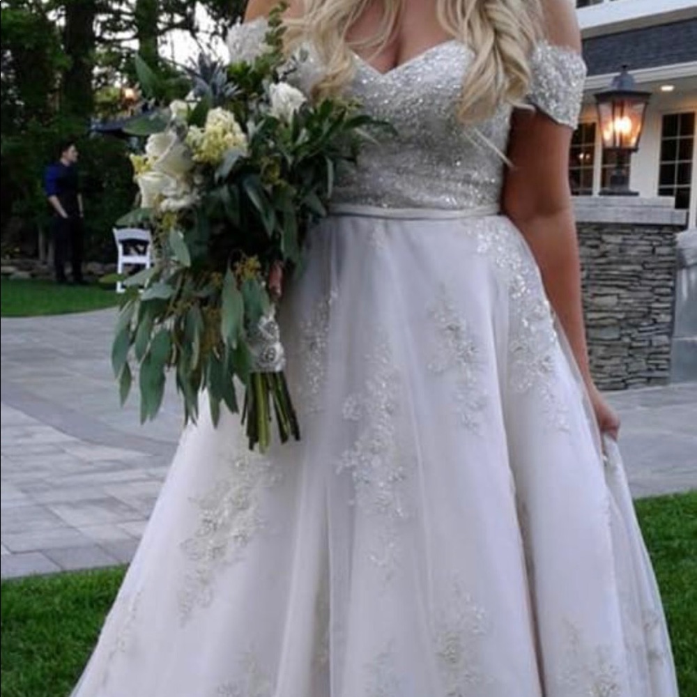 Champagne Wedding Gown